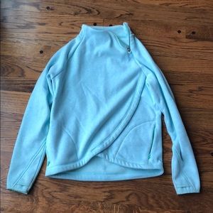 Athleta Girls side zip sweatshirt
